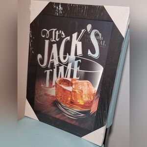 Jack Daniel 3D Hologram Picture Wrapped in Plastic